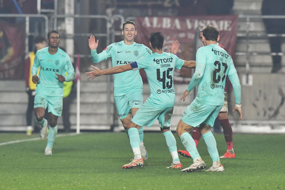 Rapid - CFR Cluj, în Cupa României, poze de meci