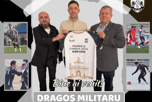 Dragoș Militaru, antrenorul care făcea senzație cu Unirea Dej, a preluat altă echipă din România