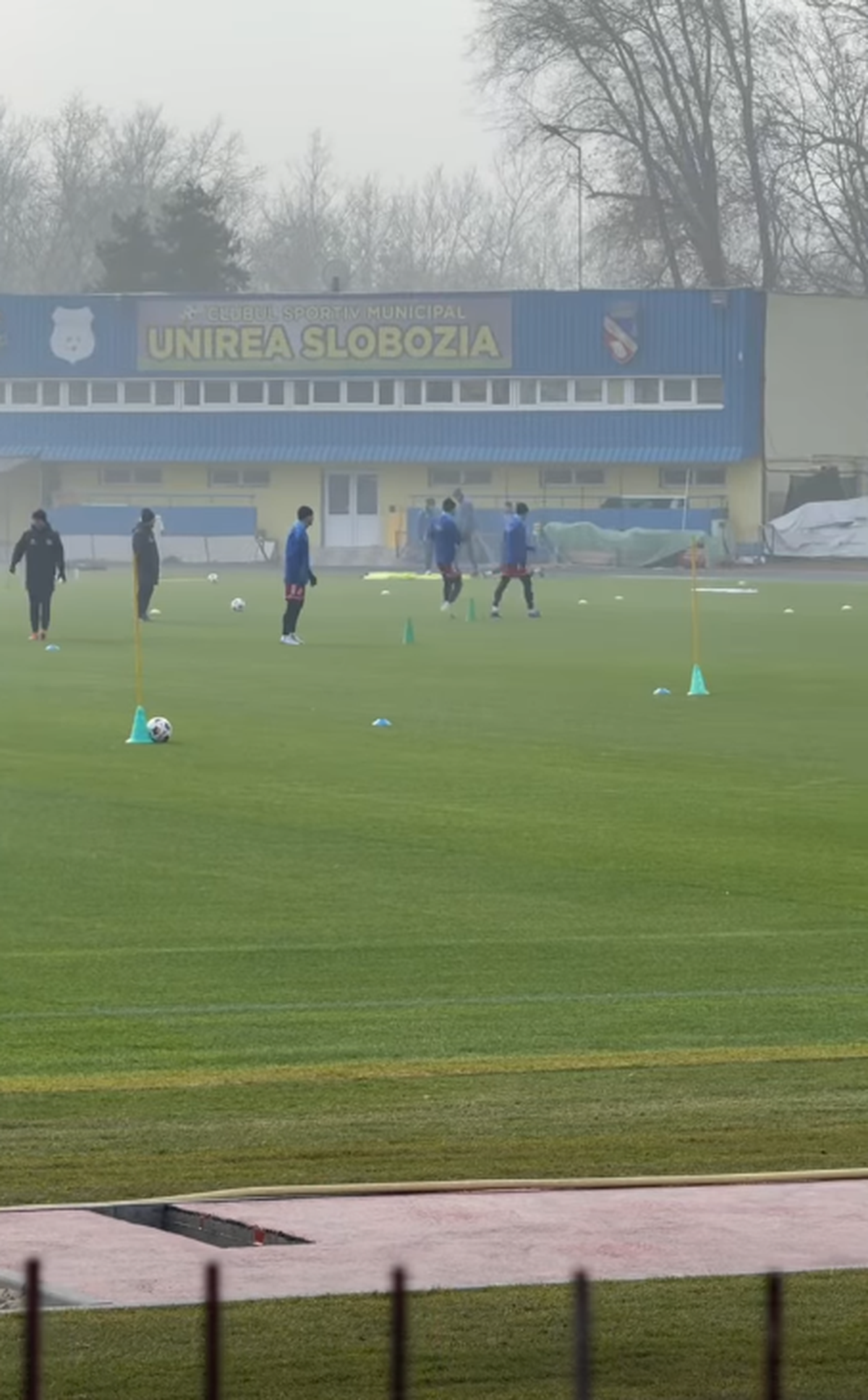 Primul antrenament pe cel mai nou stadion din Superliga: un singur pas până la inaugurare