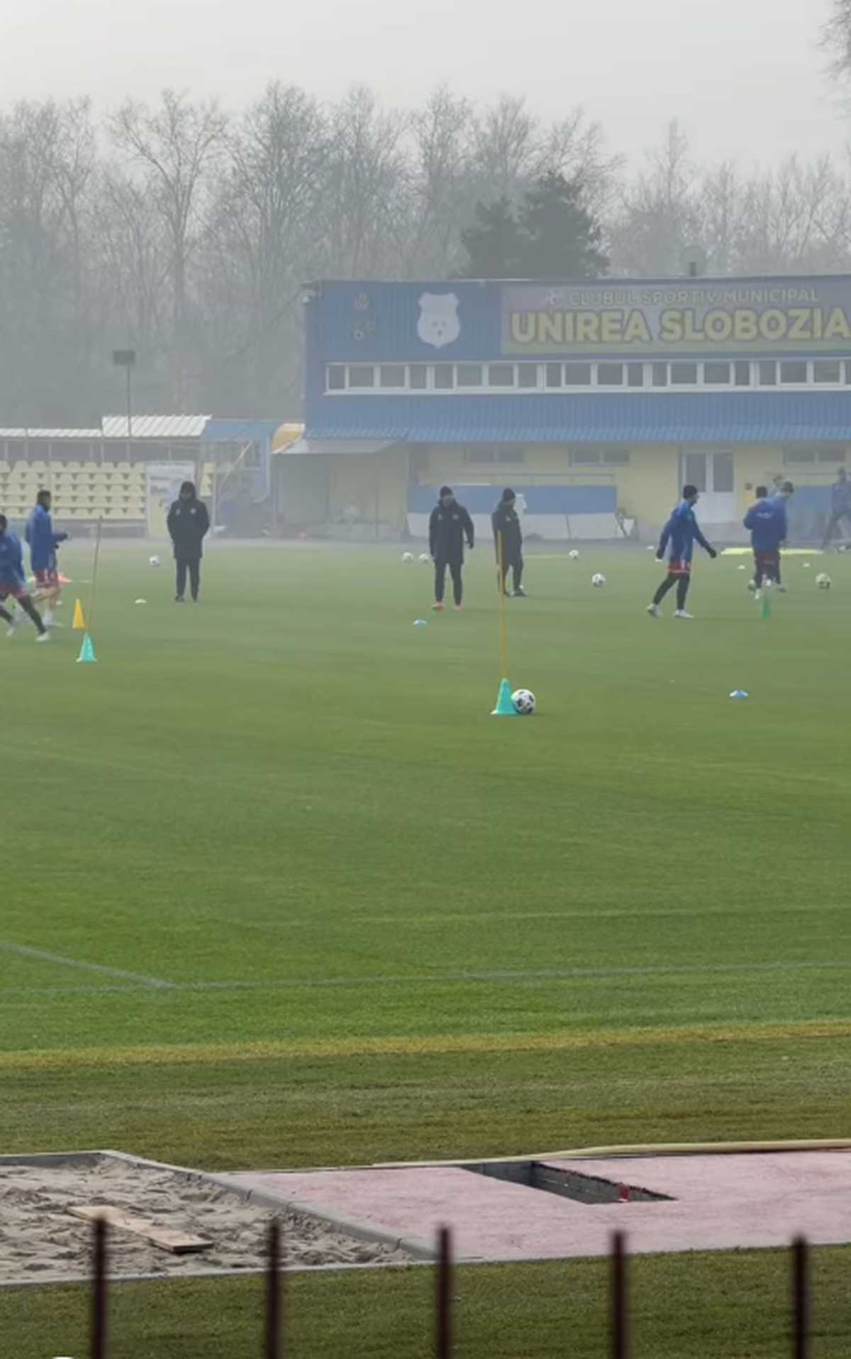 Primul antrenament pe cel mai nou stadion din Superliga: un singur pas până la inaugurare
