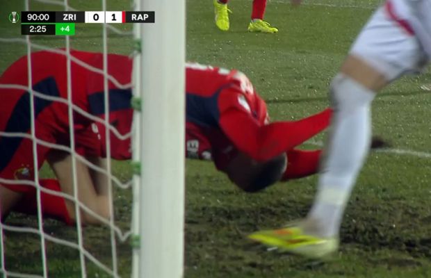 Filmul autogolului care a eliminat-o pe Universitatea Craiova din Conference League: au comis-o cu un minut rămas pe ceas