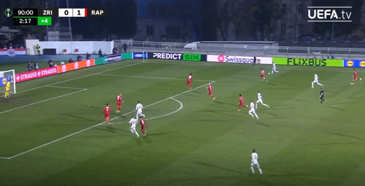 Zrinjski - Rapid Viena: cum a fost decis meciul din Conference League