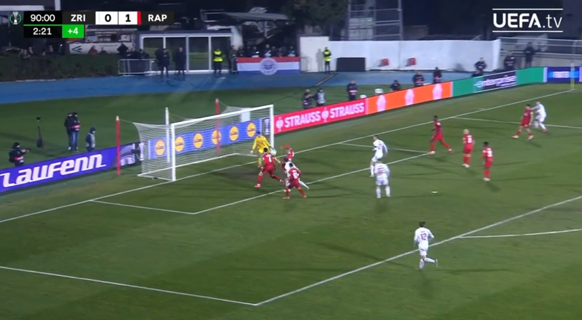Zrinjski - Rapid Viena: cum a fost decis meciul din Conference League