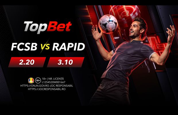 FCSB vs Rapid și alte meciuri de top programate în ultima etapă din Superliga - prezentare și cote la pariuri