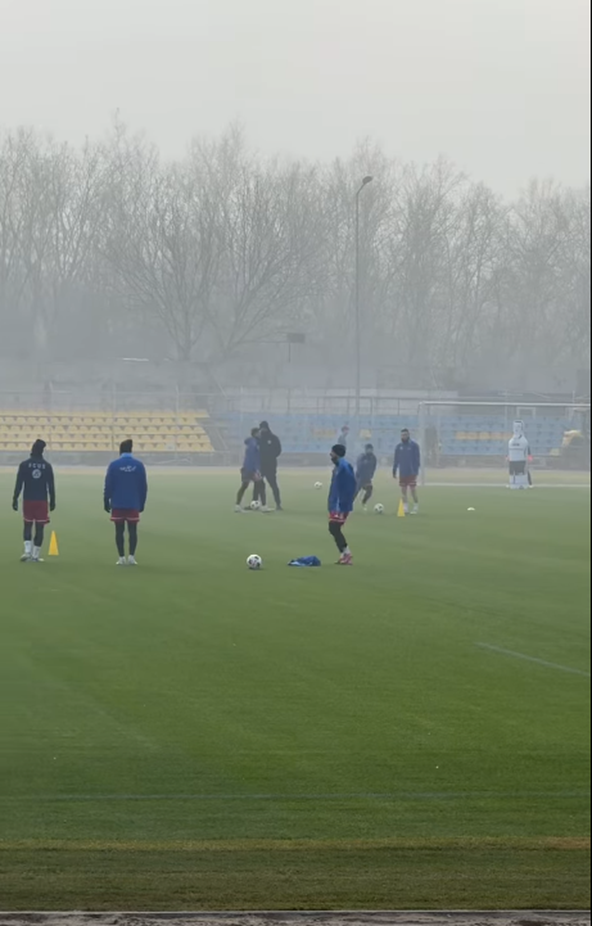 Primul antrenament pe cel mai nou stadion din Superliga: un singur pas până la inaugurare