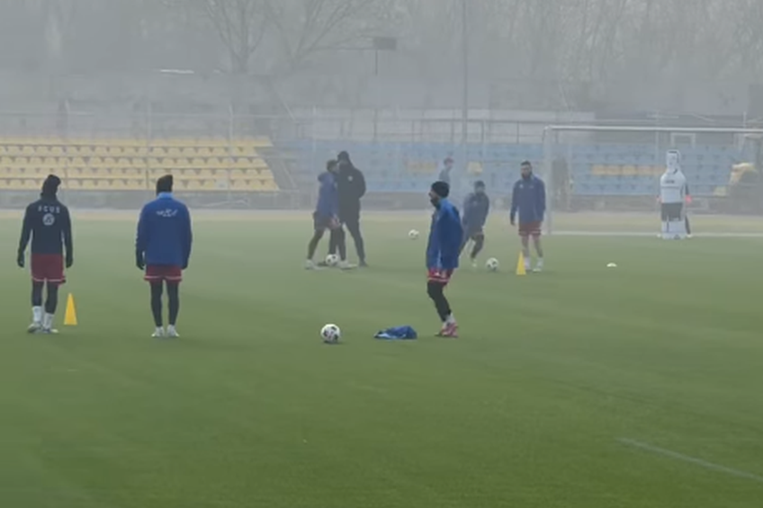 FOTO Primul antrenament pe cel mai nou stadion din Superliga: un singur pas până la inaugurare
