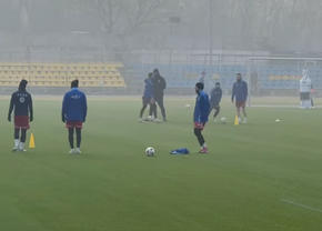 Primul antrenament pe cel mai nou stadion din Superliga: un singur pas până la inaugurare