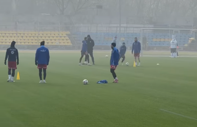 Primul antrenament pe cel mai nou stadion din Superliga: un singur pas până la inaugurare