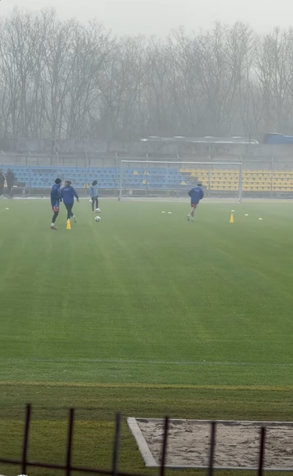 Primul antrenament pe cel mai nou stadion din Superliga: un singur pas până la inaugurare