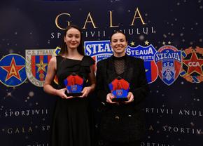 Canotoarele Simona Radiș și Magdalena Rusu au fost desemnate „Sportivele Anului” de clubul CSA Steaua