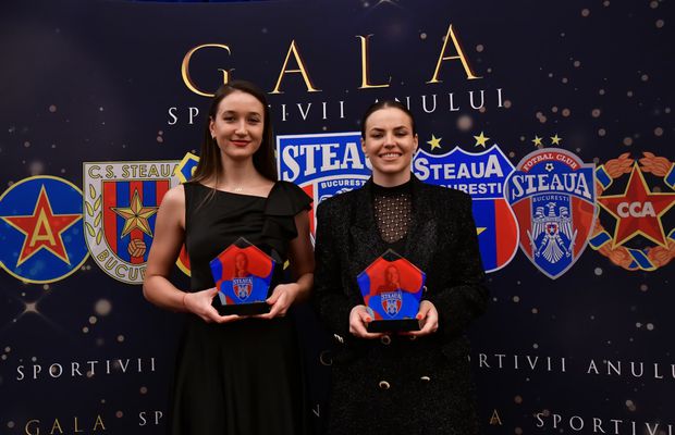 Canotoarele Simona Radiș și Magdalena Rusu au fost desemnate „Sportivele Anului” de clubul CSA Steaua