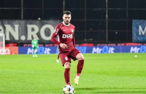 Probleme pentru Daniel Pancu » Cel mai în formă jucător de la CFR Cluj s-a accidentat și a părăsit terenul