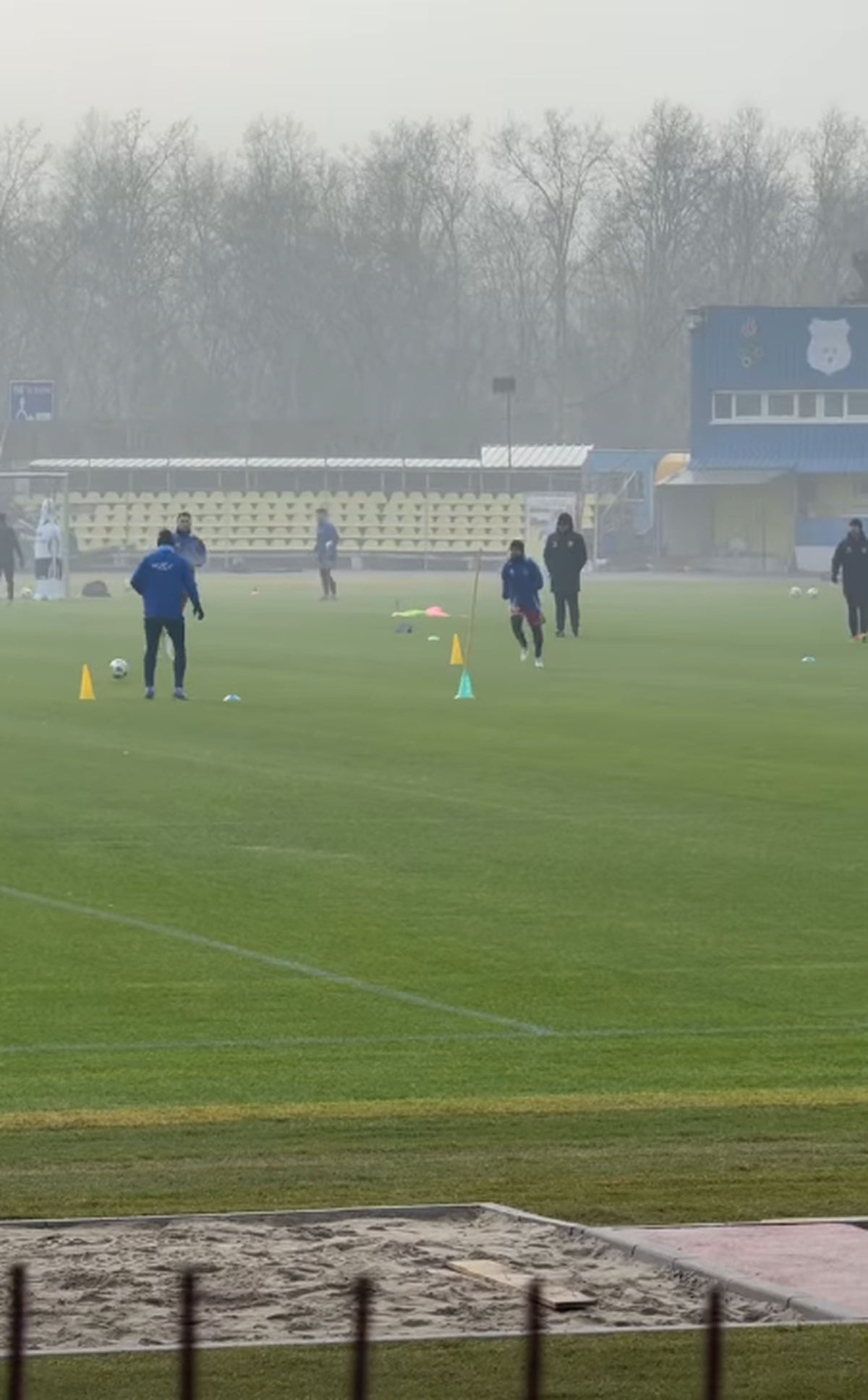 Primul antrenament pe cel mai nou stadion din Superliga: un singur pas până la inaugurare
