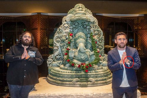 Messi, tratat ca un rege în India » A primit un cadou de un milion de dolari