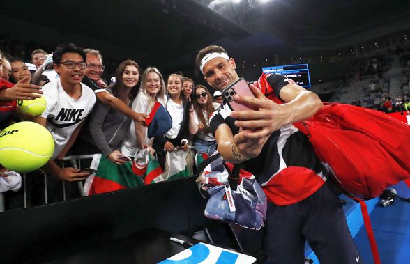 Grigor Dimitrov ca Laurențiu Reghecampf! Outfit-ul de la Australian Open a lăsat mască Melbourne Arena