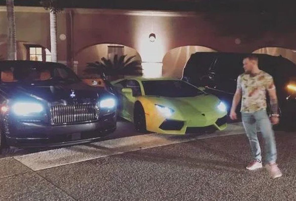 FOTO Colecție de campion: Conor McGregor deține automobile de lux în valoare de 3 milioane de euro și un yacht de 3,5 milioane de euro