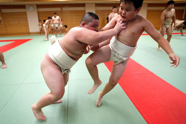 Kyuta se antrenează în șase zile pe săptămână.  // Foto: Reuters