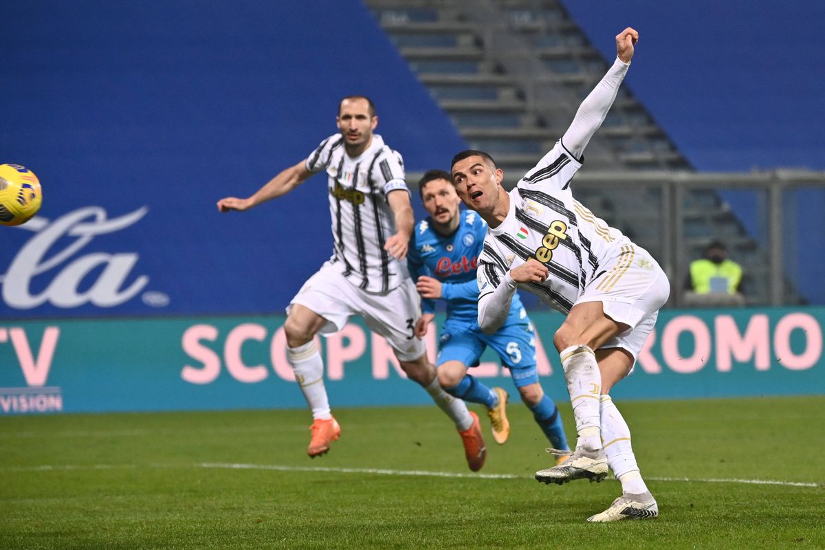 JUVENTUS - NAPOLI 2-0. Regele Cristiano Ronaldo » Portughezul e golgeterul planetar!
