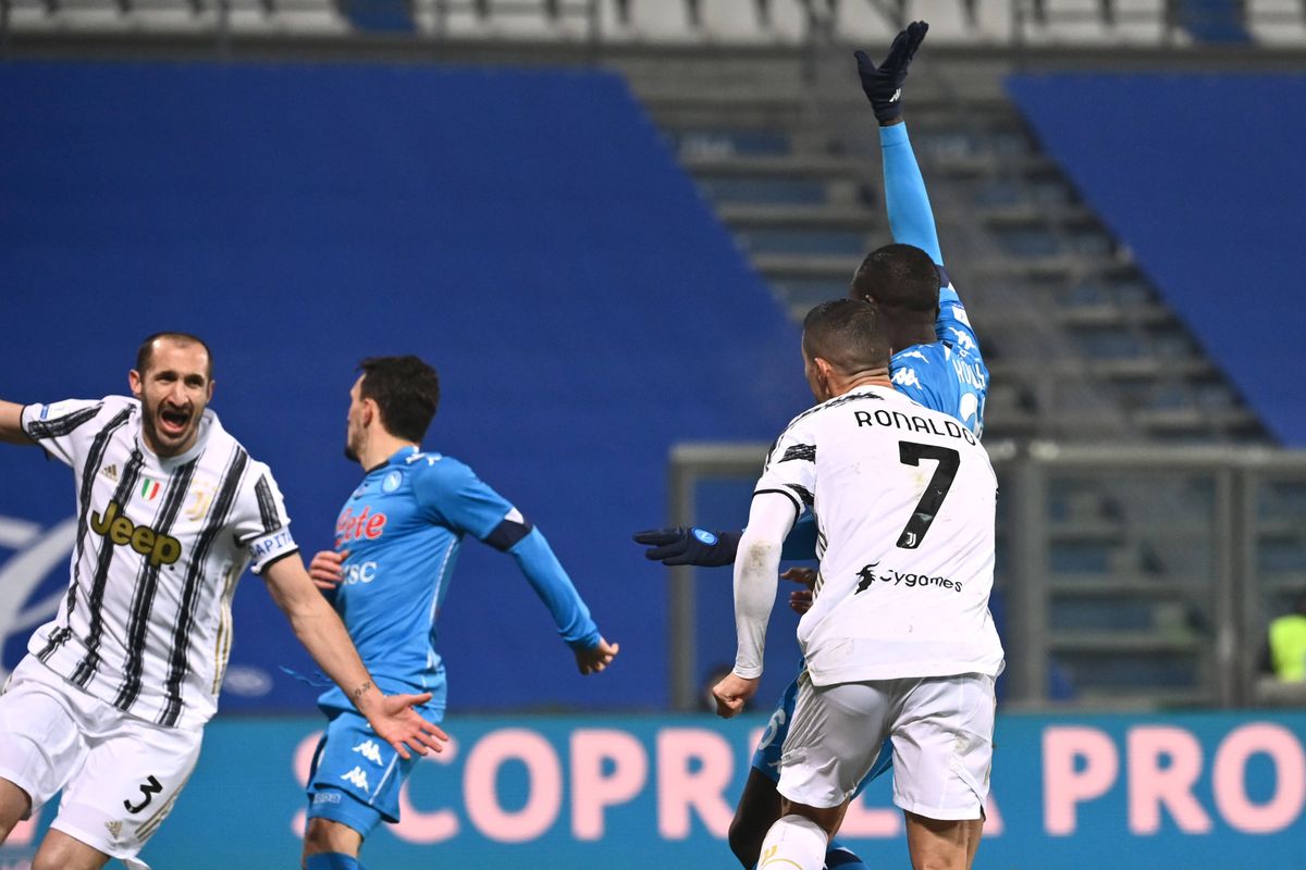 Juventus - Napoli 2-0. Juventus a cucerit a 9-a Supercupă a Italiei din istorie » Andrea Pirlo, la primul trofeu ca antrenor