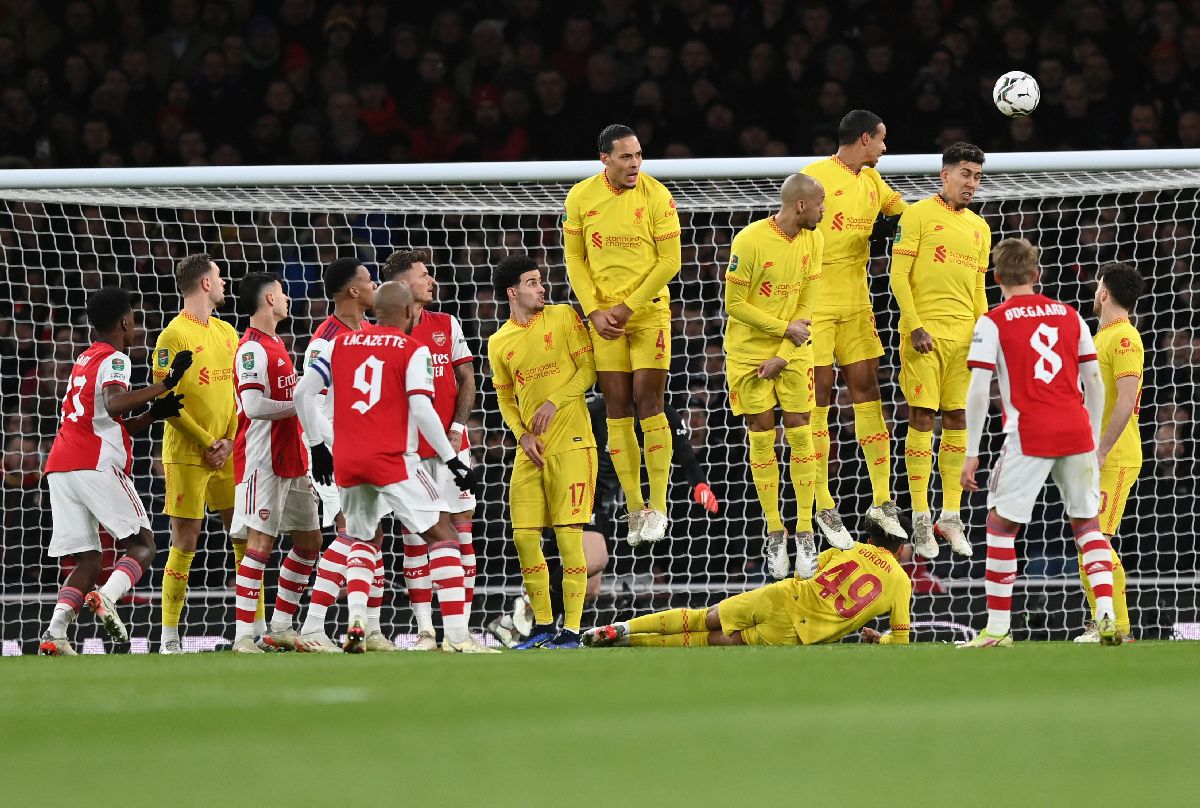 Diogo Jota a decis de unul singur semifinala Arsenal - Liverpool » Știm finala Cupei Ligii Angliei