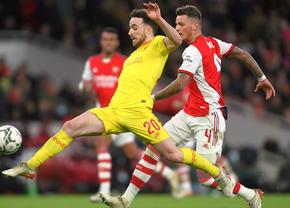 Diogo Jota a decis de unul singur semifinala Arsenal - Liverpool » Cunoaștem finala Cupei Ligii Angliei