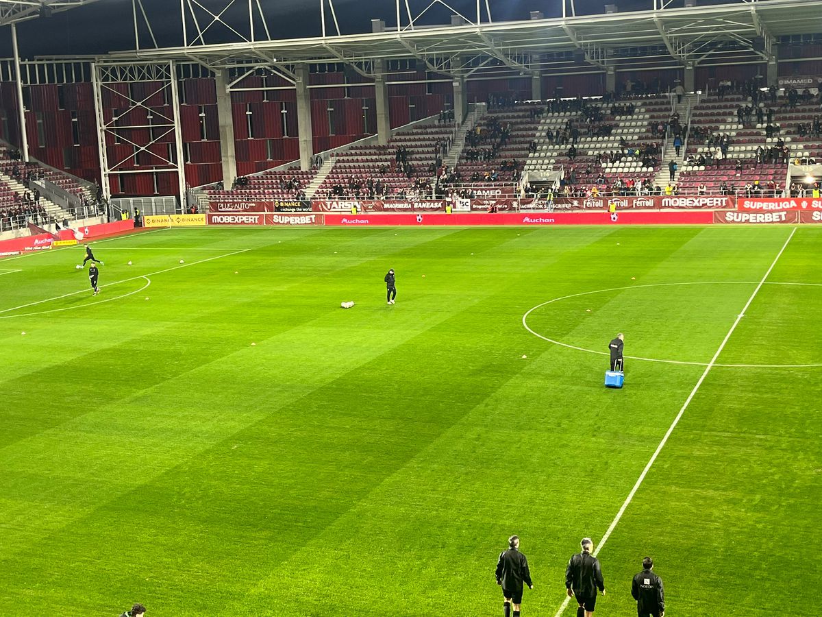 FOTO Rapid - Sepsi, gazon 20.01.2023