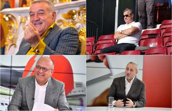 Marian Iancu a făcut o analiză a patronilor din fotbalul românesc. Ce spune despre Gigi Becali, Nelu Varga, Dan Șucu și Mihai Rotaru