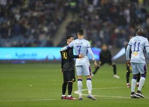 Ce au postat Lionel Messi și Cristiano Ronaldo în mediul online, la finalul amicalului dintre Al Nassr & Al Hilal All Stars și PSG