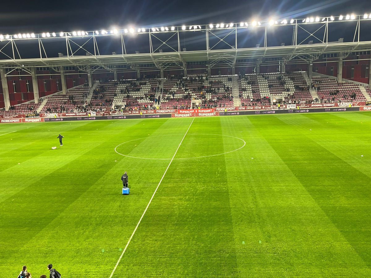 FOTO Rapid - Sepsi, gazon 20.01.2023