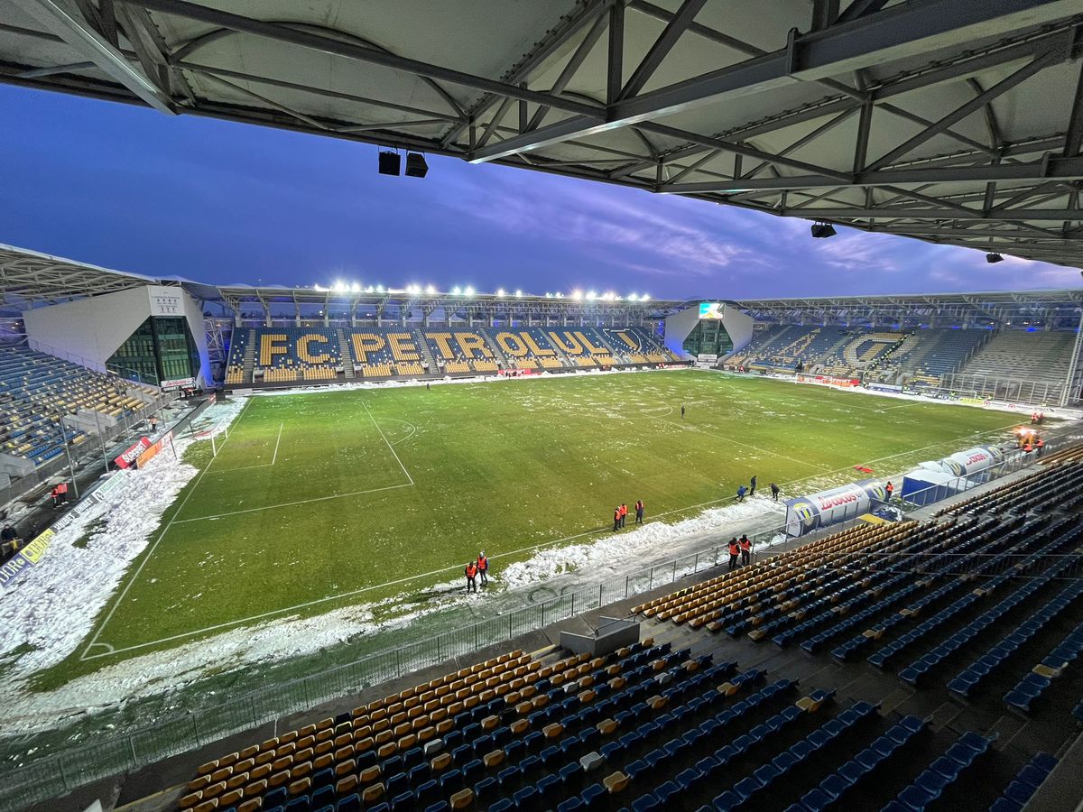 Petrolul - Dinamo, imagini premergătoare meciului