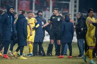 Ce nu s-a văzut la TV după Petrolul - Dinamo » Scandal pe teren, au fost la un pas de bătaie