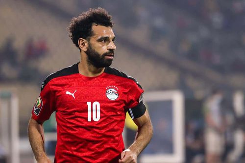 Mohamed Salah în tricoul Egiptului / Foto: www.thisisanfield.com