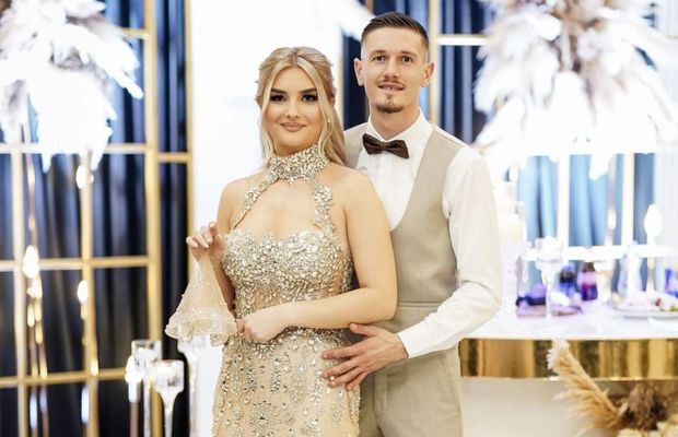 Pentru ea a marcat la debut » Ermal Krasniqi i-a dedicat soției primul gol la Rapid