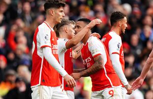 Arsenal, victorie zdrobitoare în Premier League » „Tunarii” n-au avut milă de rivalii din oraș