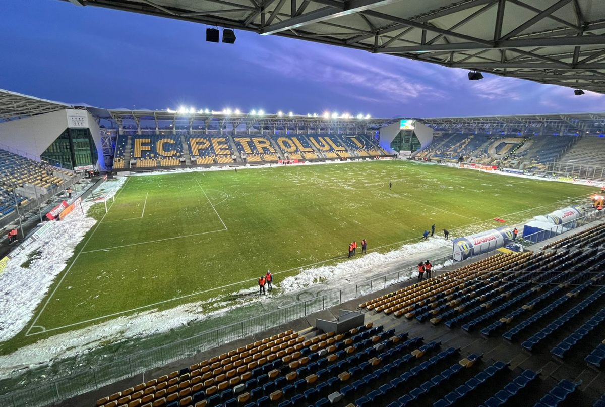 Petrolul - Dinamo, imagini premergătoare meciului