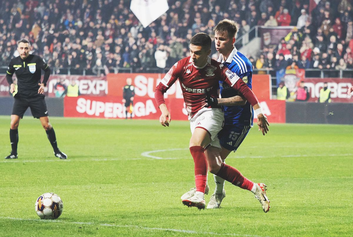 Ionel Ganea a observat un detaliu în Rapid - FCU Craiova 4-3: „E treaba lui Bergodi să rezolve”