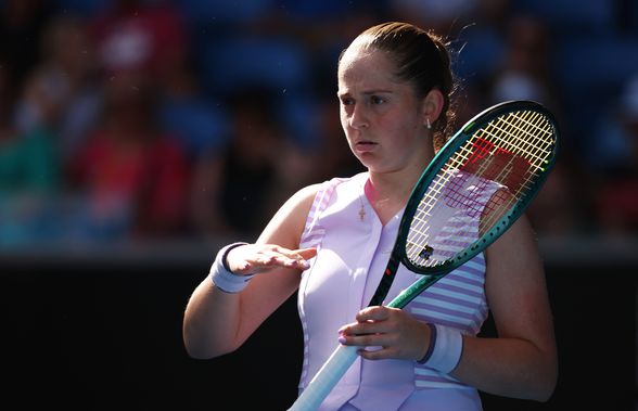 Jelena Ostapenko, eliminată de la Australian Open! A pierdut setul deși avea 5-2