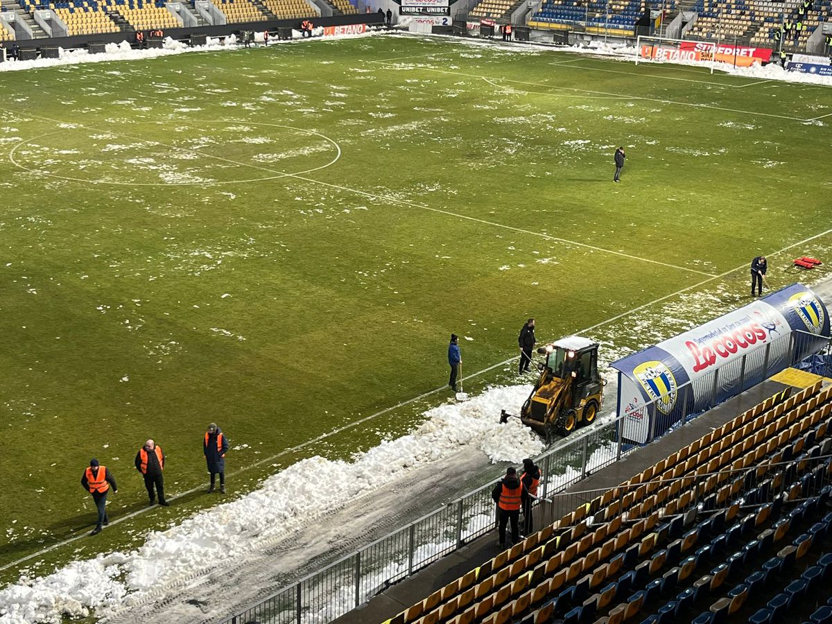 Petrolul - Dinamo, imagini premergătoare meciului