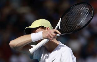 Scene înspăimântătoare cu Jannik Sinner: nu s-a mai putut stăpâni și a acuzat că nu mai poate mișca fața + Punct uluitor câștigat în setul 3