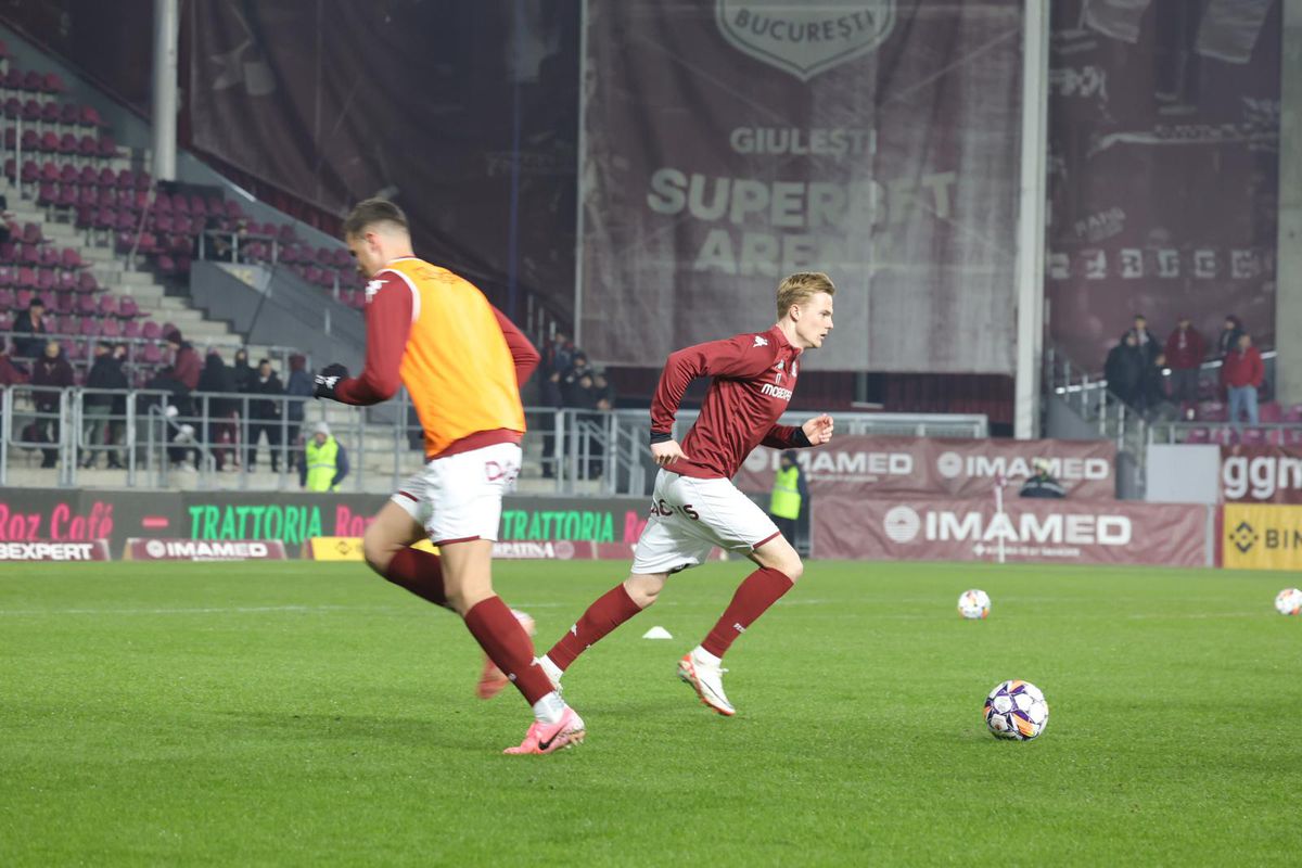 Rapid - Poli Iași 2-1 » Petrila și restul! „Dubla” decarului o duce pe Rapid în play-off, după o victorie neconvingătoare