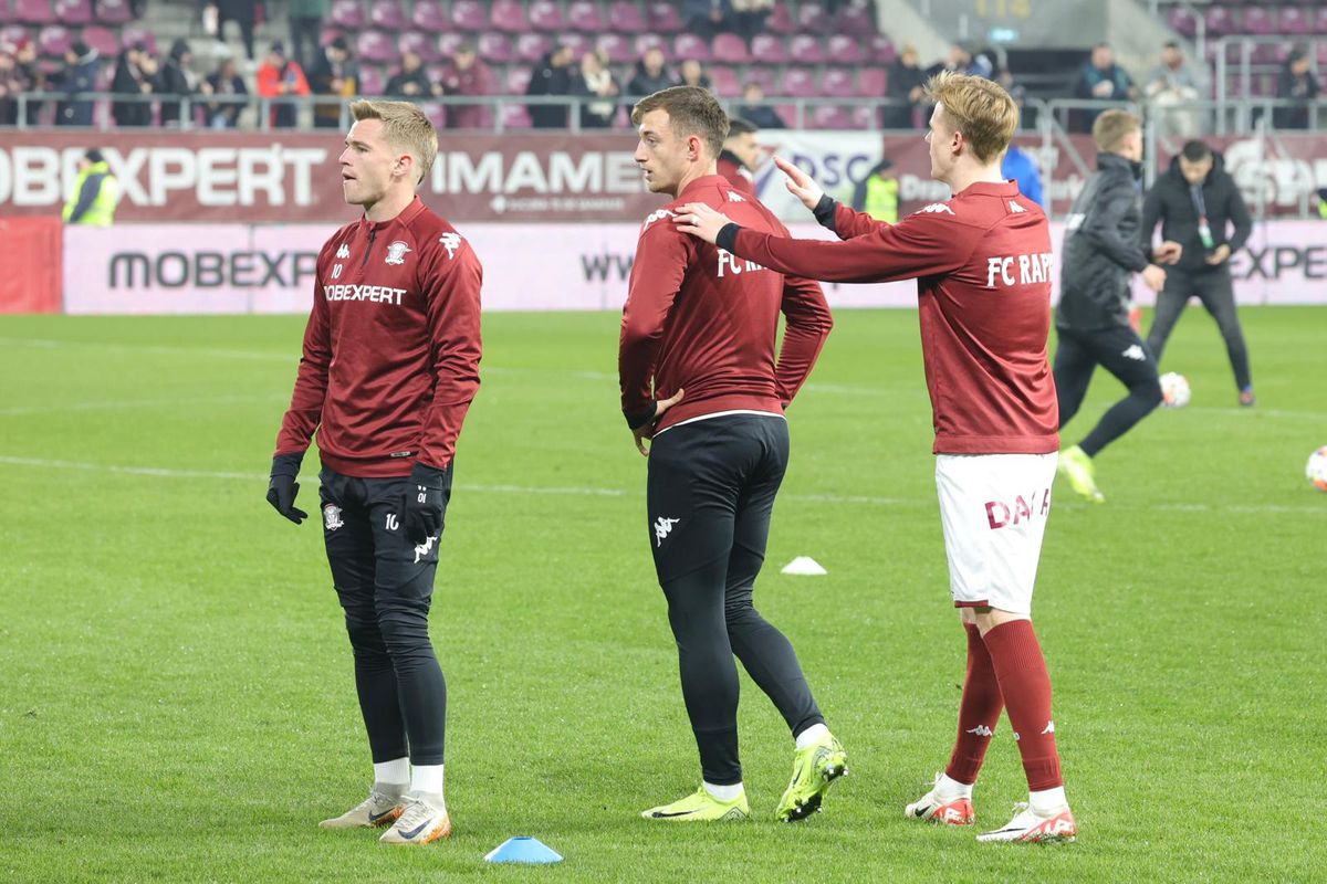 Rapid - Poli Iași 2-1 » Petrila și restul! „Dubla” decarului o duce pe Rapid în play-off, după o victorie neconvingătoare