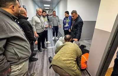 Mourinho - SMURD! » Antrenorul Fenerului a salvat un agent de securitate