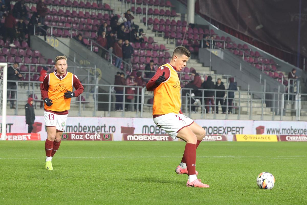 Rapid - Poli Iași 2-1 » Petrila și restul! „Dubla” decarului o duce pe Rapid în play-off, după o victorie neconvingătoare
