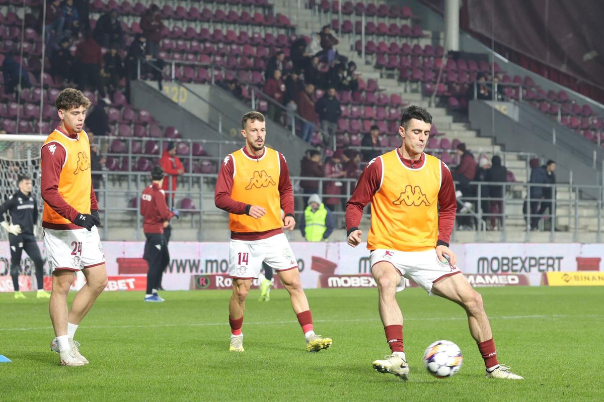 Rapid - Poli Iași 2-1 » Petrila și restul! „Dubla” decarului o duce pe Rapid în play-off, după o victorie neconvingătoare