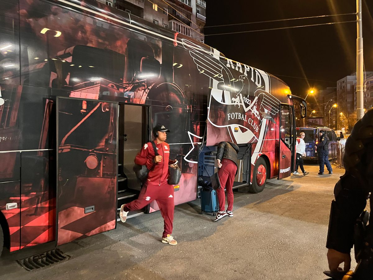 Rapid - Poli Iași » Imagini înainte de meci