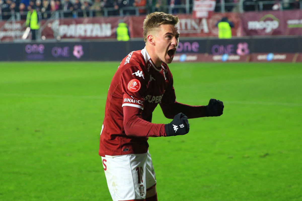 Rapid - Poli Iași 2-1 » Petrila și restul! „Dubla” decarului o duce pe Rapid în play-off, după o victorie neconvingătoare