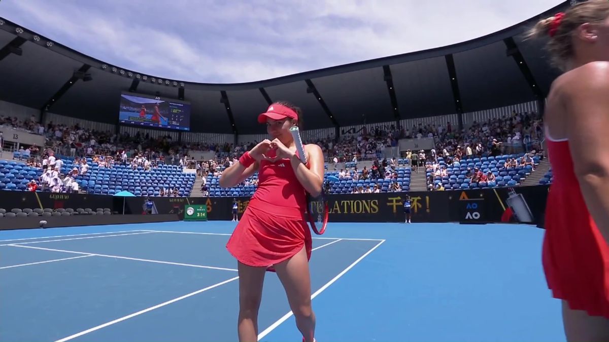 Gabriela Ruse și Marta Kostyuk, ipostaze virale la Australian Open: „Îți mulțumesc, partenero! Hahahah!”