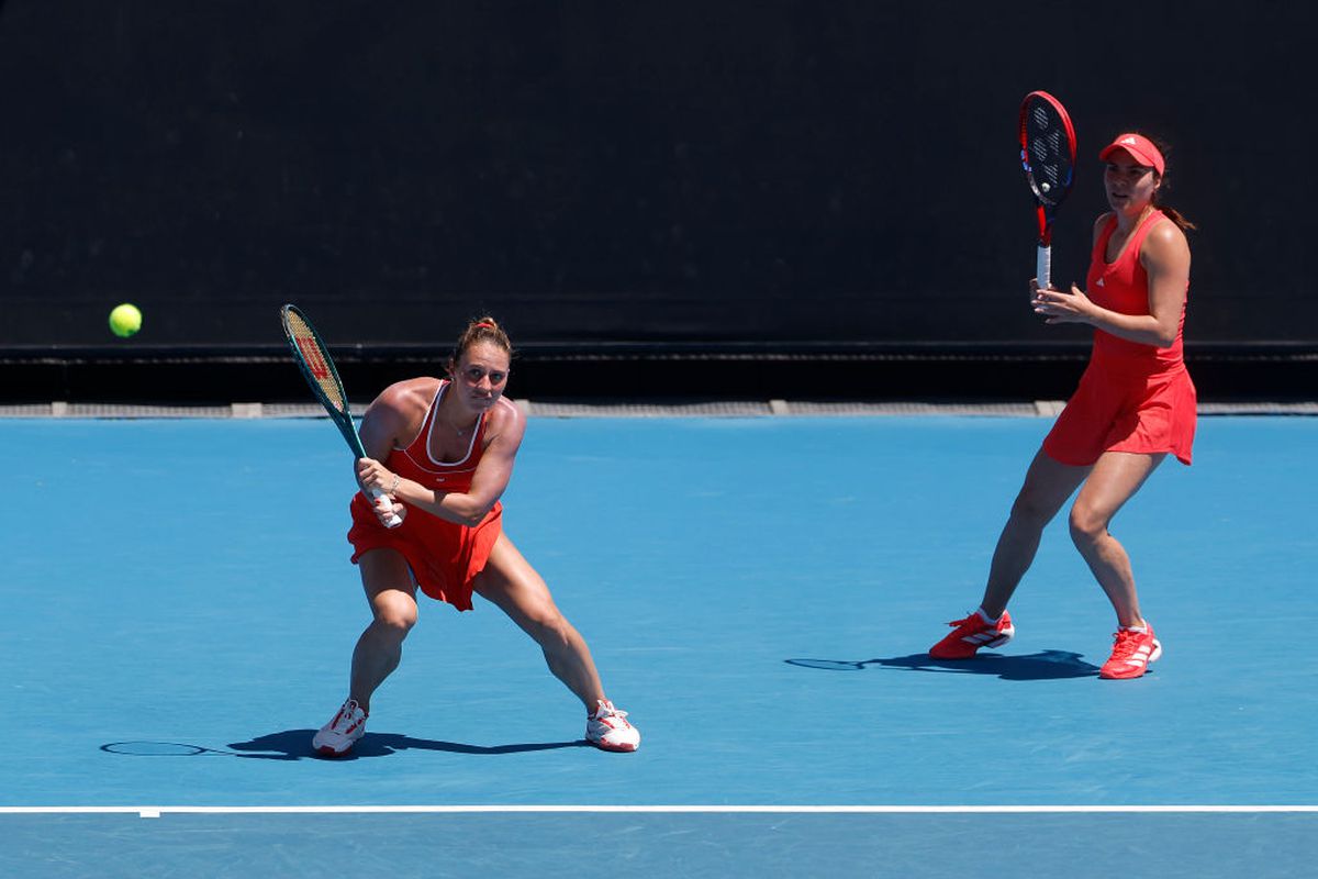 Gabriela Ruse și Marta Kostyuk, ipostaze virale la Australian Open: „Îți mulțumesc, partenero! Hahahah!”