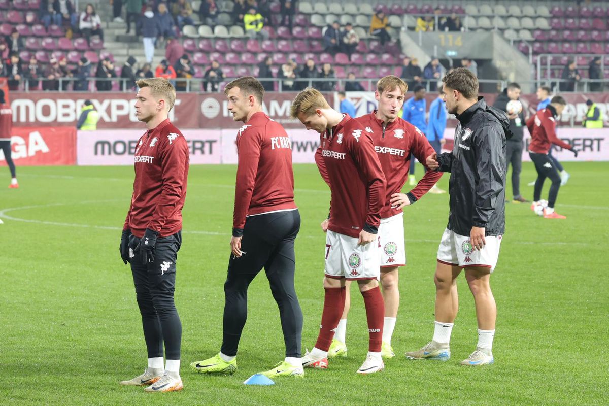 Rapid - Poli Iași » Imagini înainte de meci