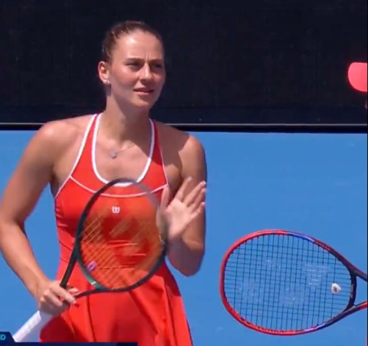 Gabriela Ruse și Marta Kostyuk, ipostaze virale la Australian Open: „Îți mulțumesc, partenero! Hahahah!”